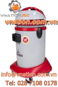 wet and dry vacuum cleaner / pneumatic / mobile