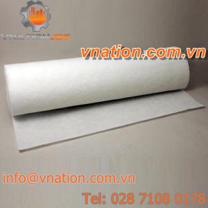 polyester filter medium / air / dust / non-woven
