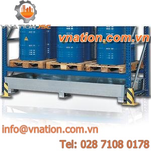 pallet storage shelving / steel