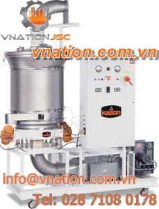 fluidized bed dryer / cooler / laboratory / vibrating
