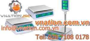 price computing scales / benchtop / dual-display / with LCD display