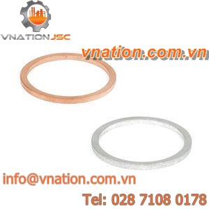 circular seal / rod / copper / plug
