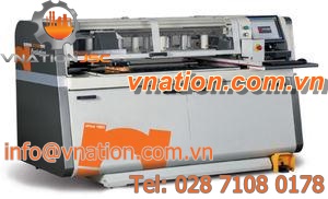 woodworking through-feed boring machine