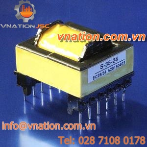 power transformer / laminated / through-hole
