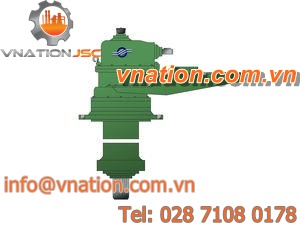 planetary gear reducer / orthogonal / multi-stage / for shafts