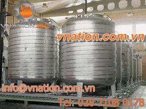 cooling tank / polyester / vertical