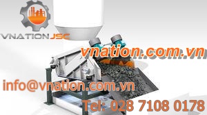 vibrating screener / for liquids / for plastic pellets / drainage