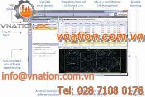 traceability software / tracking / production management / network