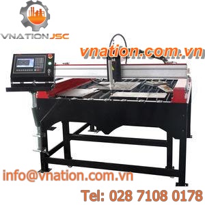 PLC-controlled cutting machine / CNC / profile / for carbon steel