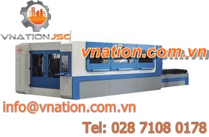 CNC cutting machine / metal / for metal pipes / fiber laser