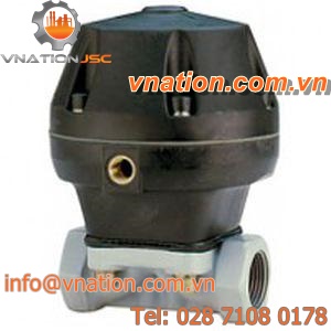 diaphragm valve / control / seat / 2/2-way