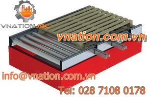 roller conveyor / pallet / horizontal / transfer