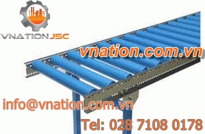roller conveyor / light-duty / horizontal / inclined