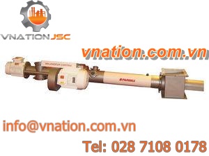 screw mixer / continuous / for the food industry / clean-in-place (CIP)