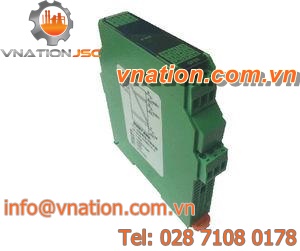 signal isolator / current / DC voltage / analog input