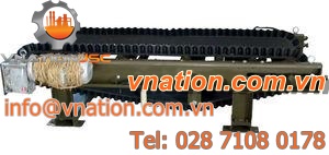 belt conveyor / for the food industry / for bulk materials / for heavy loads