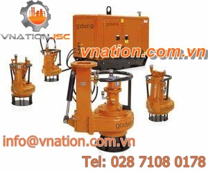 wastewater hydraulic pump / slurry