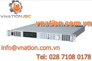 AC/DC power supply / rack-mount / programmable / switching