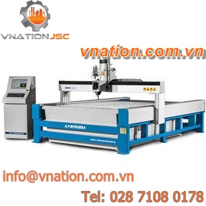 CNC cutting machine / stone / metal / water-jet