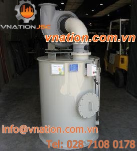 gas filter / activated carbon / compact