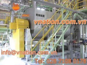 centrifuge dryer / for bulk materials / horizontal / continuous