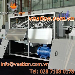 room-temperature air blower drying tunnel / for cans