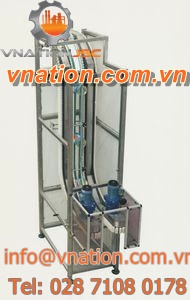 drag chain conveyor / for cans / for empty cans / for filled cans