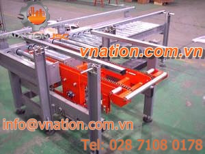 chain conveyor / for pallets / horizontal / transfer