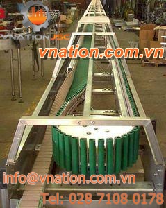 process sterilizer / horizontal / for caps / bottle