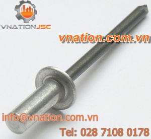 blind rivet / countersunk head / flat-head / stainless steel