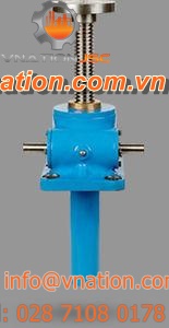 worm gear screw jack / alloy / aluminum / translating screw