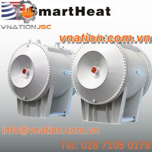 spiral heat exchanger / liquid/liquid / stainless steel