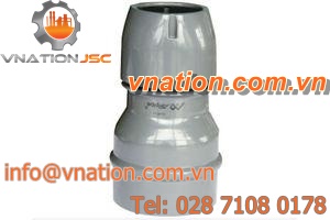 reducing fitting / threaded / straight / aluminum