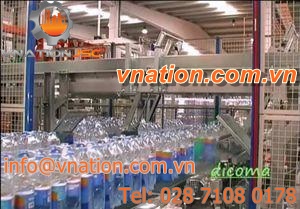 layer palletizer / bag / package / high-capacity