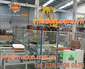 layer palletizer / for boxes / automatic / robotic