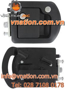 recessed handle / plastic / door with lock
