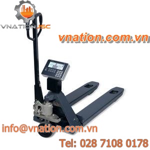 hand pallet truck / handling / scale / with counting function