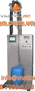 drum filler / semi-automatic / gravimetric / liquid