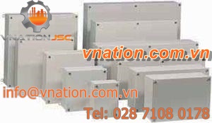 wall-mount enclosure / metal / not specified