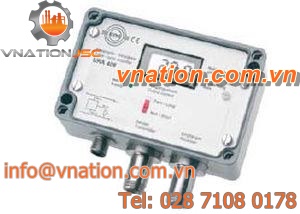 amplifier with relay output / analog / for photoelectric sensors