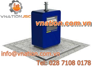 galvanized steel waste bin / for recycling