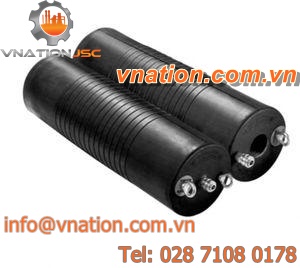 cylindrical plug / non-threaded / plastic / security