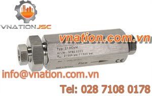 spring check valve / ball / threaded / for liquids