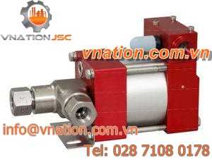 water pump / air-driven / piston / rugged
