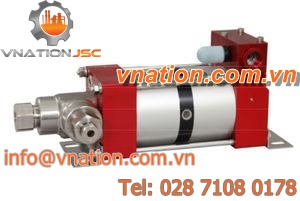 gas pump / air-driven / piston / high-pressure