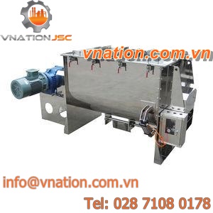 ribbon mixer / batch / for the chemical industry / for the pharmaceutical industry