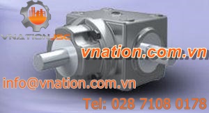 bevel gear reducer / orthogonal / high-performance