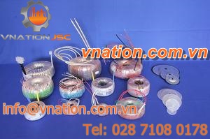 power transformer / AC / toroidal / through-hole
