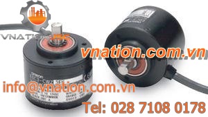 incremental rotary encoder / solid-shaft / IP65 / heavy-duty
