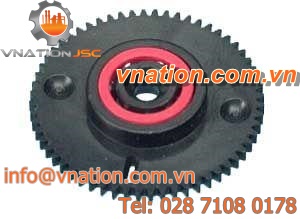 spur gear / straight-toothed / for motor / shaft